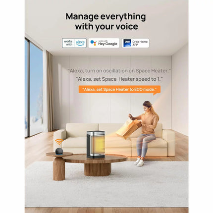 Dreo Atom Core Space Fan Heater, DR-HSH018
