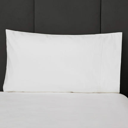 Belledorm 1200 Thread Count Cotton White Pillowcase Pair