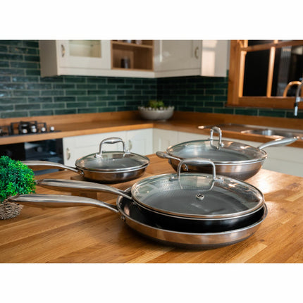 PRO STEEL Fusion 7 Piece Cookware Set – view 3