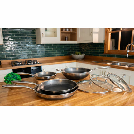 PRO STEEL Fusion 7 Piece Cookware Set – view 2