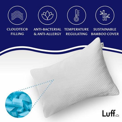 Luff Luxury Bamboo Memory Foam Pillow – view 8