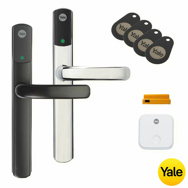 Yale Conexis L2 Smart Lock with 4 Tags available in 2 Colours