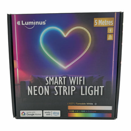Luminus Smart Wi-Fi Neon Strip Light 5m – view 2