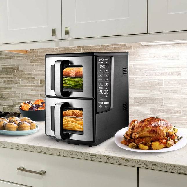 Gourmia Double Decker Air Fryer 10.4L, GAF1180