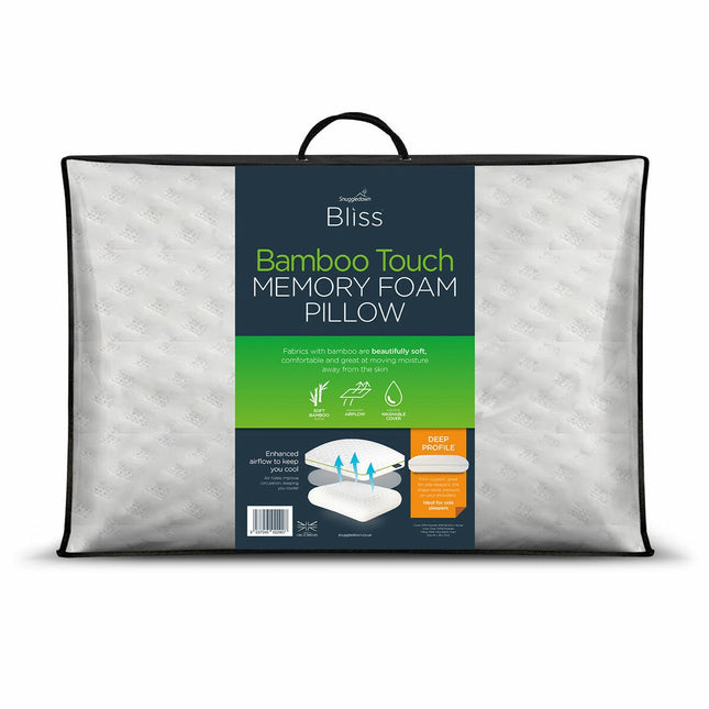 Snuggledown Bliss Bamboo Memory Foam Pillow
