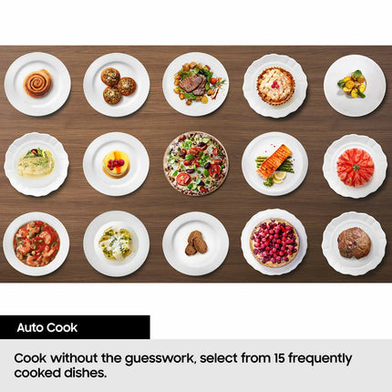 Samsung Solo Microwave, 23 Litre, MS23K3513AK/EU in Black