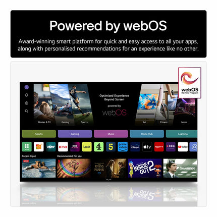 LG 85QNED92A6A 85 Inch QNED 4K Ultra HD Smart TV