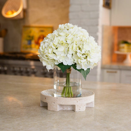 Real Touch Artificial Hydrangea in Vase in 3 Colours – view 2