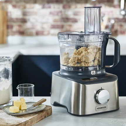 Kenwood Multipro Compact Plus Food Processor & Blender with Digital Weighing Scales, FDM312SS
