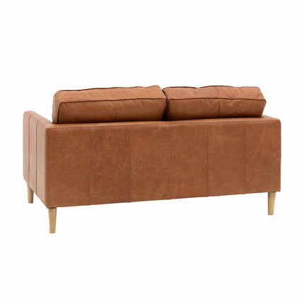 Gallery Osborne Brown Leather 2 Seater Sofa – view 7