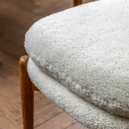 Gallery Datsun Sheepskin Footstool – view 4