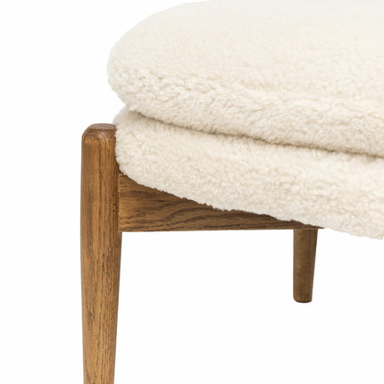 Gallery Datsun Sheepskin Footstool – view 8
