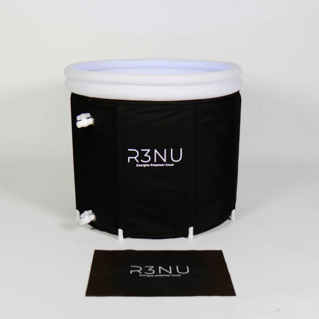 R3NU Sauna Steam Pod with Ice Plunge Recovery Pod