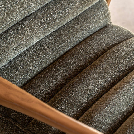 Gallery Datsun Boucle Fabric Armchair – view 3