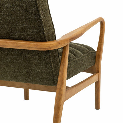 Gallery Datsun Boucle Fabric Armchair – view 8