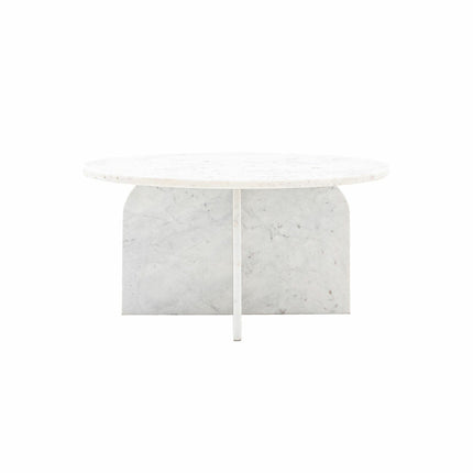 Gallery Amalfi White Marble Coffee Table – view 5