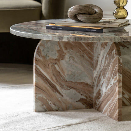 Gallery Amalfi Natural Marble Coffee Table – view 4