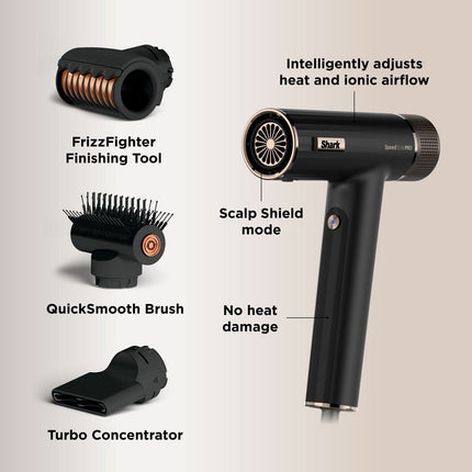 Shark SpeedStyle Pro 3-in-1 Hair Dryer System, HD731UK – view 3