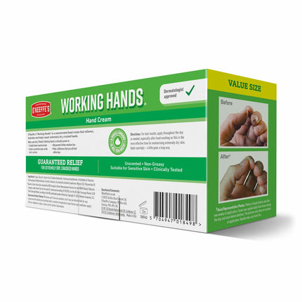 O’Keeffe’s Working Hands Cream, 2 x 193ml – view 3