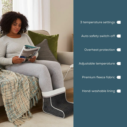 Beurer FW20 Cosy Electric Heated Foot Warmer in 2 Colours – view 5