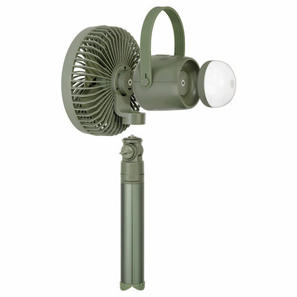 Camelion Rechargeable Camping Fan With LED Light