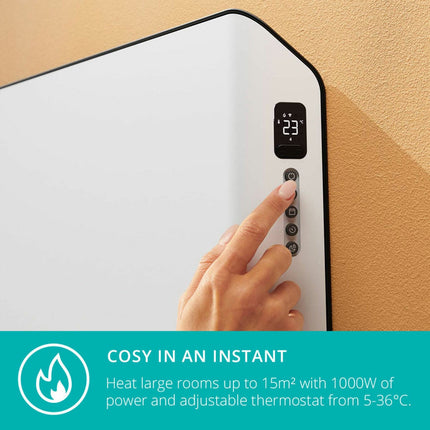 Duux Edge Smart Convector Heater Gen 2 1000W, DXCH21UK – view 2