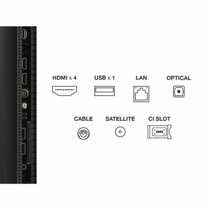 TCL 50C6K 50 Inch Mini LED Smart TV