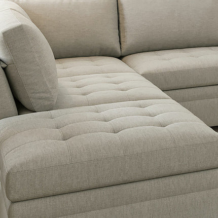Thomasville Tisdale Beige 6 Piece Modular Fabric Sofa – view 8