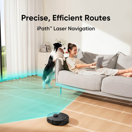 eufy L60 Hybrid Robot Vacuum with Powerful Suction, Mop, and iPath Laser Navigation – view 3