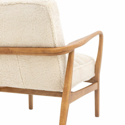 Gallery Datsun Sheepskin Fabric Armchair – view 8