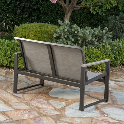 Sunvilla Helio 4 Piece Sling Patio Set + Cover – view 7