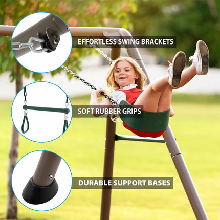 Lifetime 7ft Swing Set (3-12 Years) – view 3