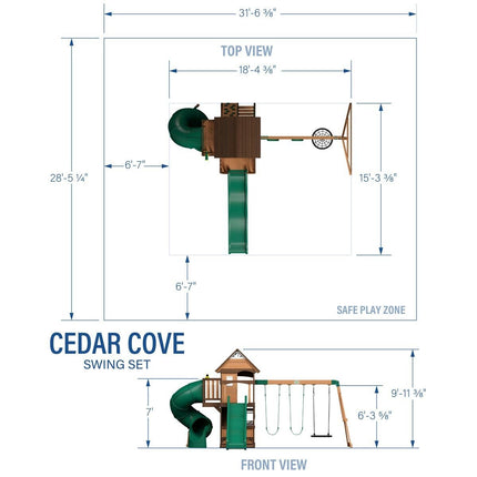 Backyard Discovery Cedar Cove Playcentre (3-10 Years) – view 2