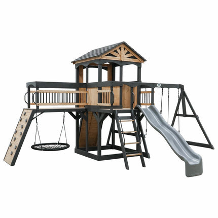 Backyard Discovery Timber Crossing Wooden Playcentre and Swing Set (3-10 Years) – view 4