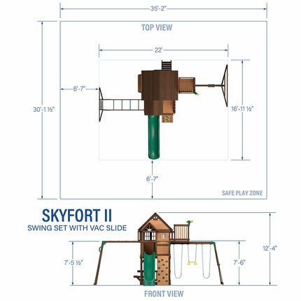 Backyard Discovery Skyfort II Playcentre (3-10 Years) – view 2