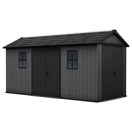 Keter Newton Plus 15ft x 7ft 5" (4.5 x 2.2m) Dual Entry Storage Shed – view 8