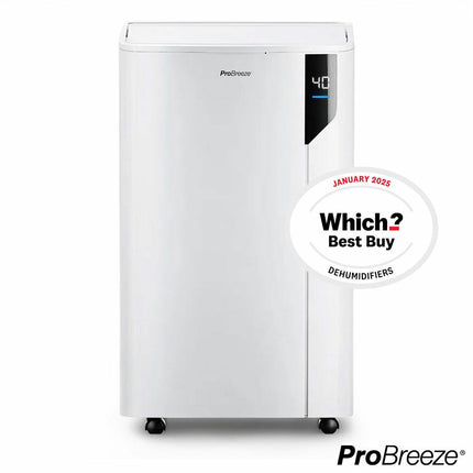 Pro Breeze 20L Premium Dehumidifier with Special Laundry Mode, PB-D-23-UK