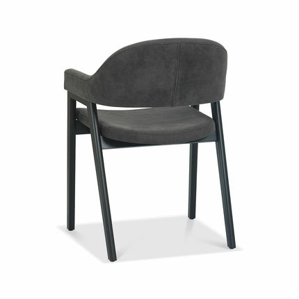 Bentley Designs Camden Peppercorn Grey Fabric Armchair, 2 Pack – view 5