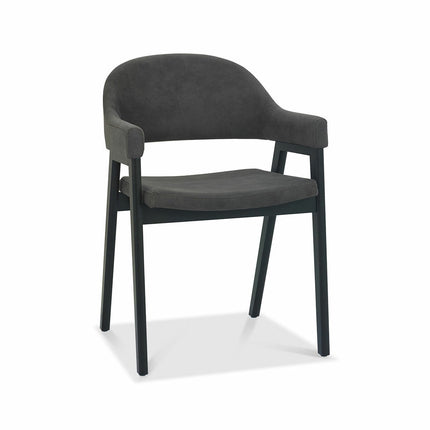 Bentley Designs Camden Peppercorn Grey Fabric Armchair, 2 Pack – view 4