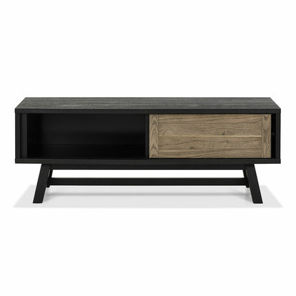 Bentley Designs Camden Weathered Oak & Peppercorn Entertainment Unit – view 5
