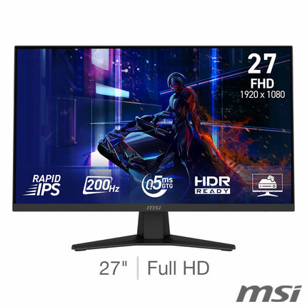 MSI MAG 274F 27 inch Full HD 200Hz IPS Gaming Monitor, 9S6-3CE41H-003