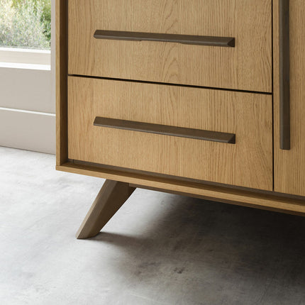 Bentley Designs Kristen Light Oak Large Sideboard – view 3