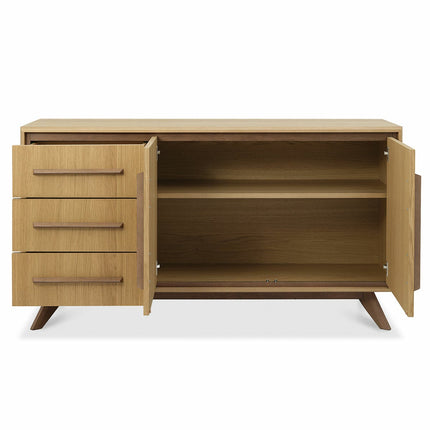 Bentley Designs Kristen Light Oak Large Sideboard – view 5