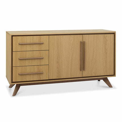 Bentley Designs Kristen Light Oak Large Sideboard – view 6