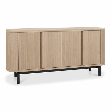 Bentley Designs Vega Scandi Light Oak Large Sideboard – view 5