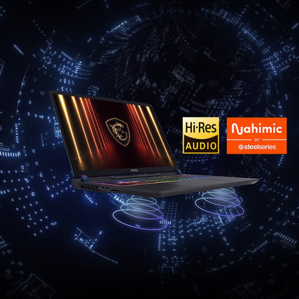 MSI Vector 16 HX AI A2XW, Intel Core Ultra 7, 16GB RAM, 512GB SSD, NVIDIA GeForce RTX 5070 Ti, 16 Inch Gaming Laptop, 9S7-15M352-403 – view 3