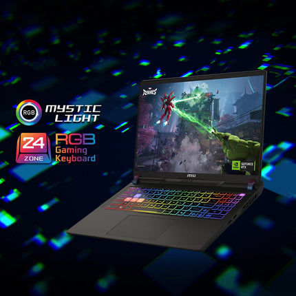 MSI Vector 16 HX AI A2XW, Intel Core Ultra 7, 16GB RAM, 512GB SSD, NVIDIA GeForce RTX 5070 Ti, 16 Inch Gaming Laptop, 9S7-15M352-403 – view 6