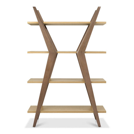 Bentley Designs Kristen Light Oak Open Display Bookcase – view 4