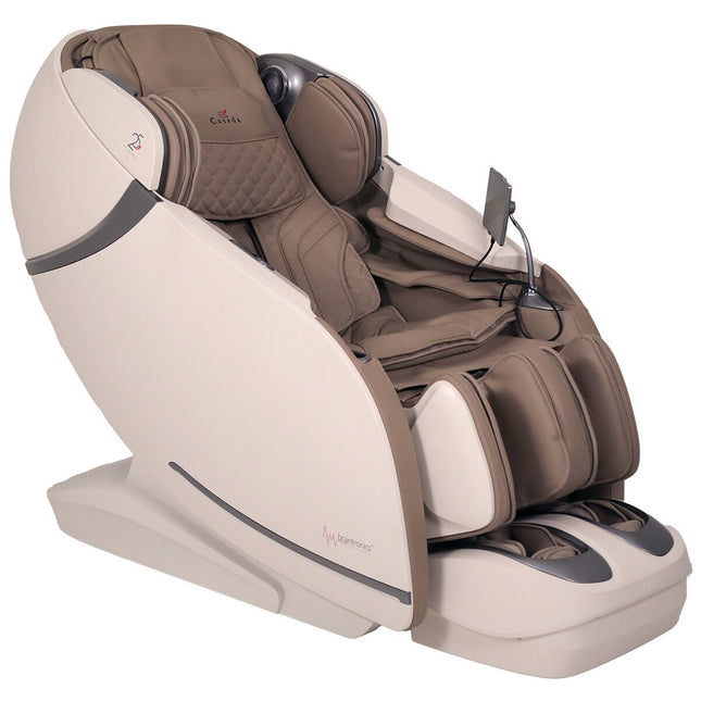 Casada Skyliner 25Y Massage Chair in Brown & Cream – view 2