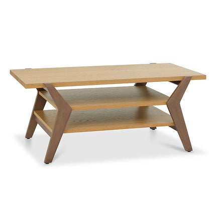 Bentley Designs Kristen Light Oak Coffee Table – view 3